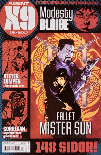 Agent X9 Serietidning 2017 nr 12 (Oläst arkivex) Modesty Blaise