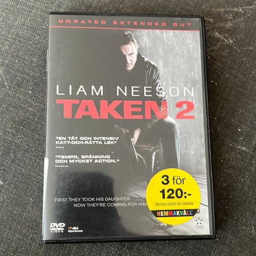 Taken 2 (DVD) med Liam Neeson - Unrated Extended Cut