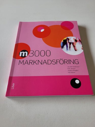 m3000 Marknadsföring av Jan-Olof Andersson, Rolf Jansson, Anders Pihlsgård