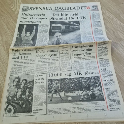 Svenska Dagbladet 30 maj 1975