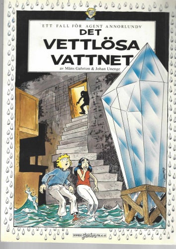 Agent Annorlunda Vettlösa Vattnet skick vf