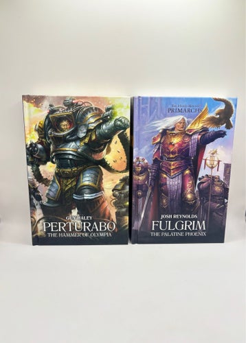 Warhammer 40,000 Horus Heresy Primarchs – Perturabo & Fulgrim – inbundna