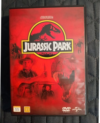 DVD JURASSIC PARK 1993 STEVEN SPIELBERG REPFRI JEFF GOLDBLUM
