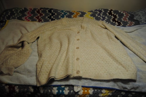 STORIES. beige kofta, storlek 52-54