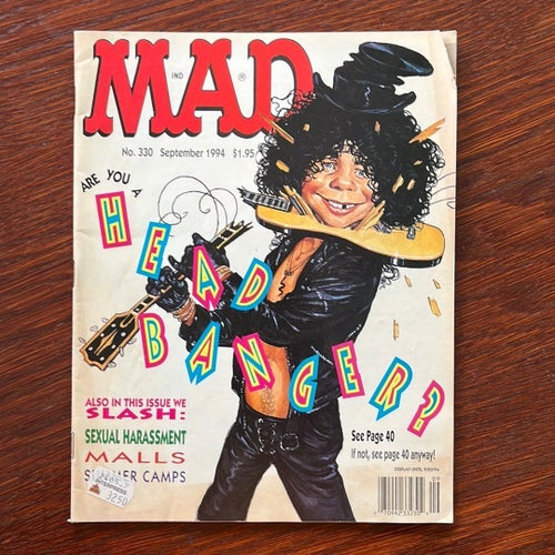 MAD Magazine No. 330 September 1994