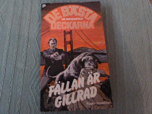 FÄLLAN ÄR GILLRAD, R.HAMILTON BOK, BÖCKER