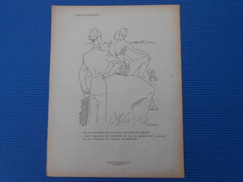 Söndags-Nisse Strix nr 22 1939  Stomatol tandkräm