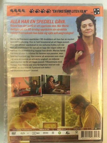 DVD Pussel Rompecabezas Svensk text INPLASTAD