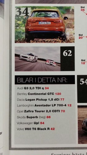 Auto motor & sport nr 23 2011: Bentley Continental GTC, Volvo V60 T6 Black R