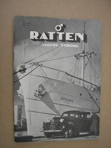 VOLVO Tidning Ratten 1945 Nr. 9