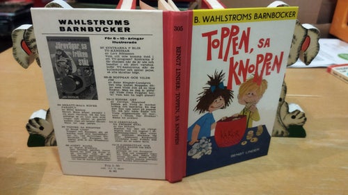 Toppen, sa Knoppen - Bengt Linder. bok. Wahlströms 305