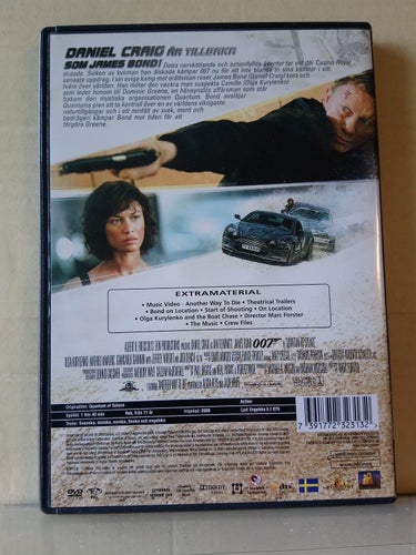 Quantum of solace, 2 Dvd