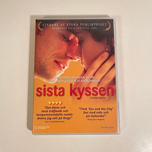 DVD - Sista Kyssen. L’Ultimo Bacio