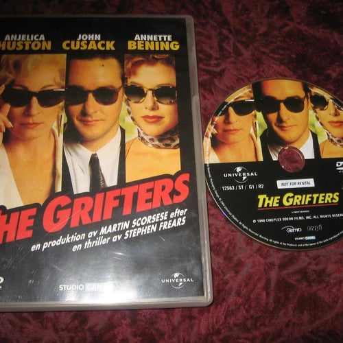 THE GRIFTERS (ANJELICA HUSTON,JOHN CUSACK,ANNETTE BENING) DVD
