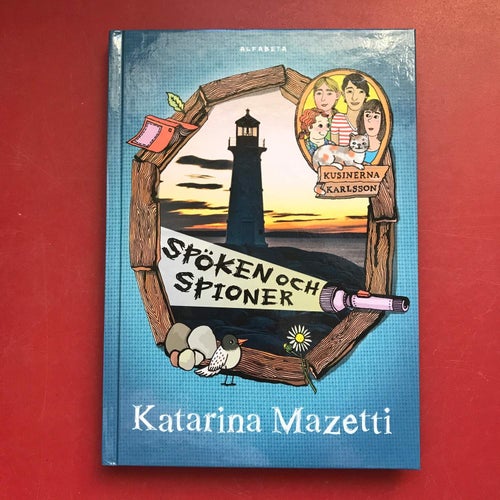 2 böcker med KUSINERNA KARLSSON Katarina Mazetti