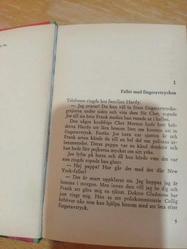 7 fall för Bröderna Hardy av E. W. Dixon, B. Wahlströms1688, very good plus