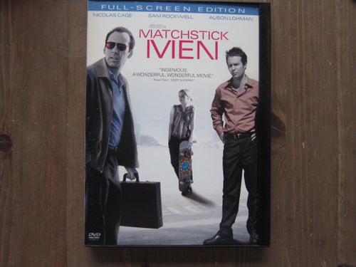 Matchstick Men (DVD) Nicolas Cage. Snapcase OBS! Ej svensk text - import!