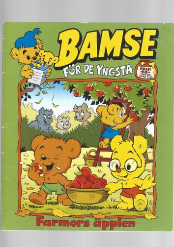 Bamse för de Yngsta Farmors Äpplen skick vf