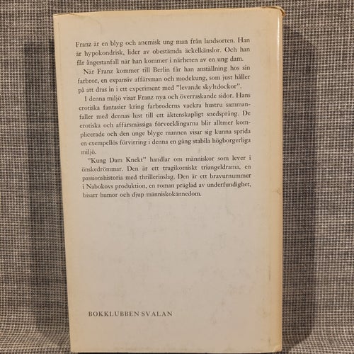 Kung Dam Knekt av Vladimir Nabokov, 1968