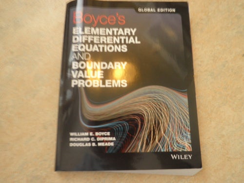Boyce's Elementary Differential Equations and Boundary Value Problems av