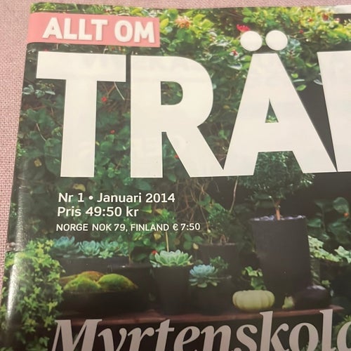 Allt Om Trädgård Nr 1, 2014
