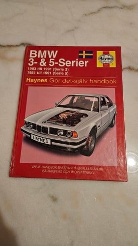 BMW 3- & 5-Serier Gör-det-själv handbok, A K Legg och Larry Warren, 1983-1991