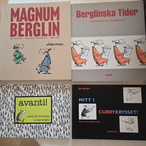 Blandade böcker av Jan Berglin