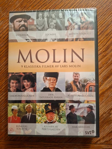 Molins 9 klassiska filmer DVD