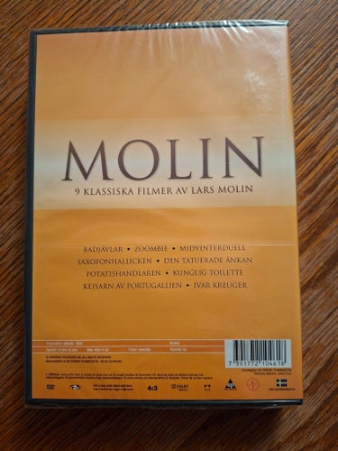 Molins 9 klassiska filmer DVD