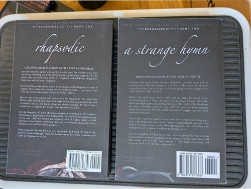 Rhapsodic & A Strange Hymn av Laura Thalassa, 2019