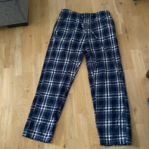 157 blå pyjamasbyxor, storlek S