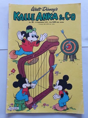 Kalle Anka & Co nr 38 från 1974