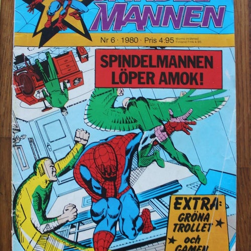 SPINDELMANNEN 1980 NR 6