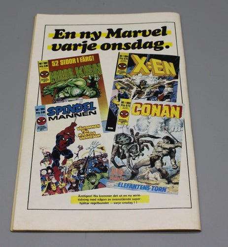 Serietidning - Hulken Nr 1 1985
