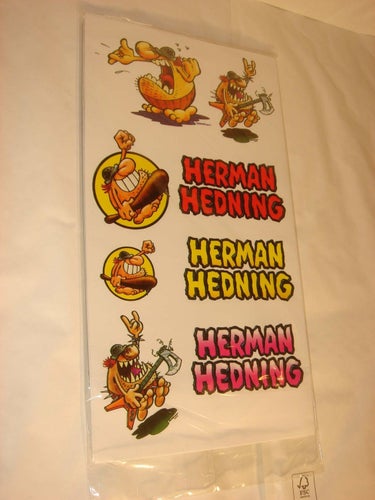 Herman Hedning (svensk) NY OLÄST Nr 6 2012KLISTERMÄRKEN