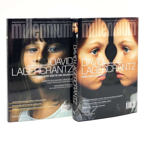 Millennium del 4-6 av David Lagercrantz (inbundna)