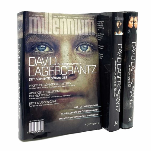 Millennium del 4-6 av David Lagercrantz (inbundna)