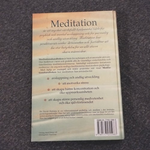 Meditationshandboken av Dr David Fontana, 1997