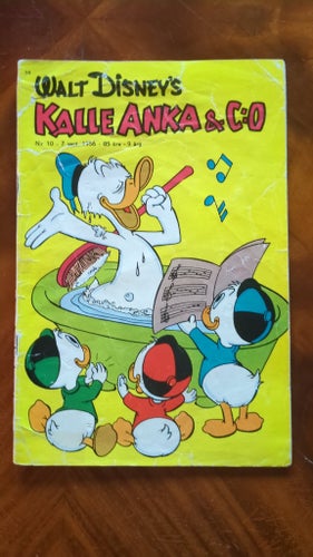 Kalle Anka & C:o Nr 10 1956