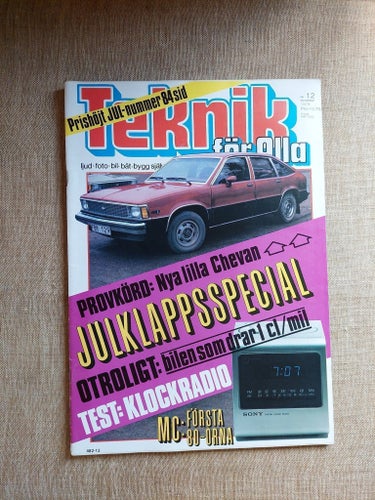 Teknik för Alla, Nr 12, 1979