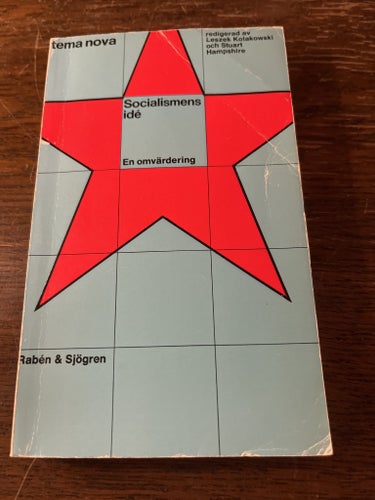 Socialismens idé av Leszek Kolakowski och Stuart Hampshire, 1978
