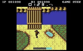 C64: COMBAT SCHOOL - COMMODORE 64 - ARCADE - SPEL [Testad] - OCEAN - 1987