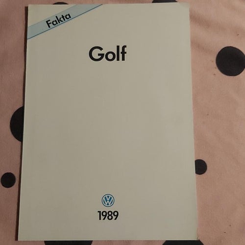 Volkswagen Golf Fakta 1989
