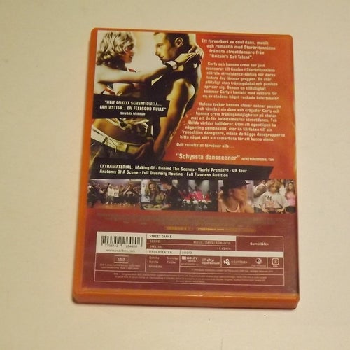 STREET DANCE - bästa dansfilmen som gjorts! DVD - var etta på Englands biotopp!