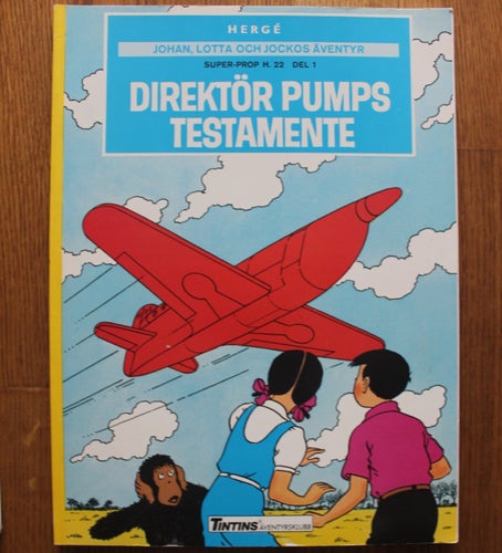 JOHAN, LOTTA OCH JOCKO Direktör pumps Testamente nr 3 del 1 1988