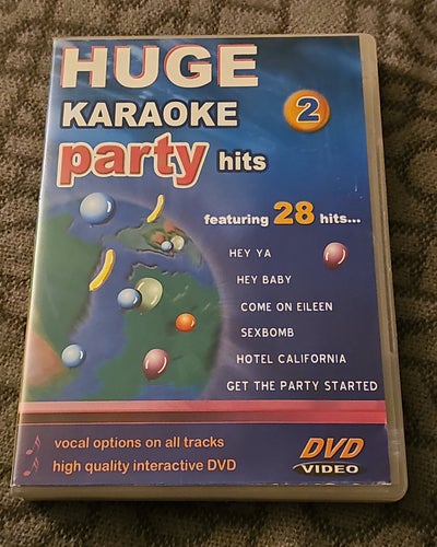 Huge Karaoke Party Hits 2 DVD