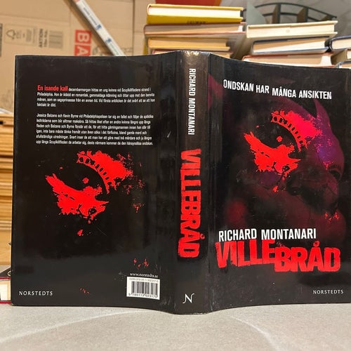 Villebråd av Richard Montanari. Bok. Very Fine plus