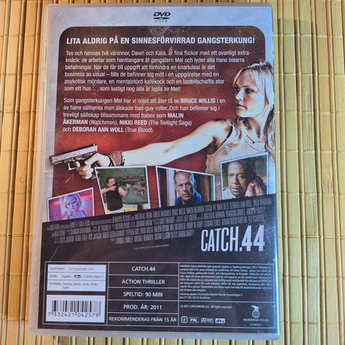 Catch.44 -DVD- Forest Whitaker, Bruce Willis, Malin Åkerman - VG+
