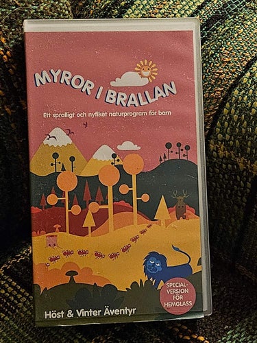 MYROR I BRALLAN - .VHS.SVENSK TAL