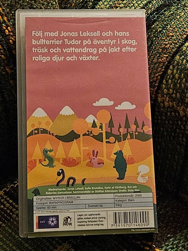 MYROR I BRALLAN - .VHS.SVENSK TAL